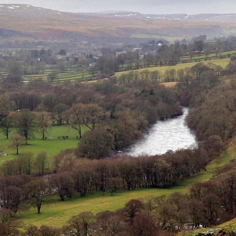River view in County Durham